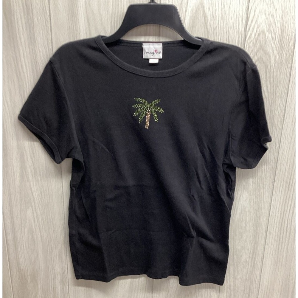 IMAGINE Women's (Size XL) Short Sleeve‎ Crew Neck T-Shirt 100% Cotton (29L)